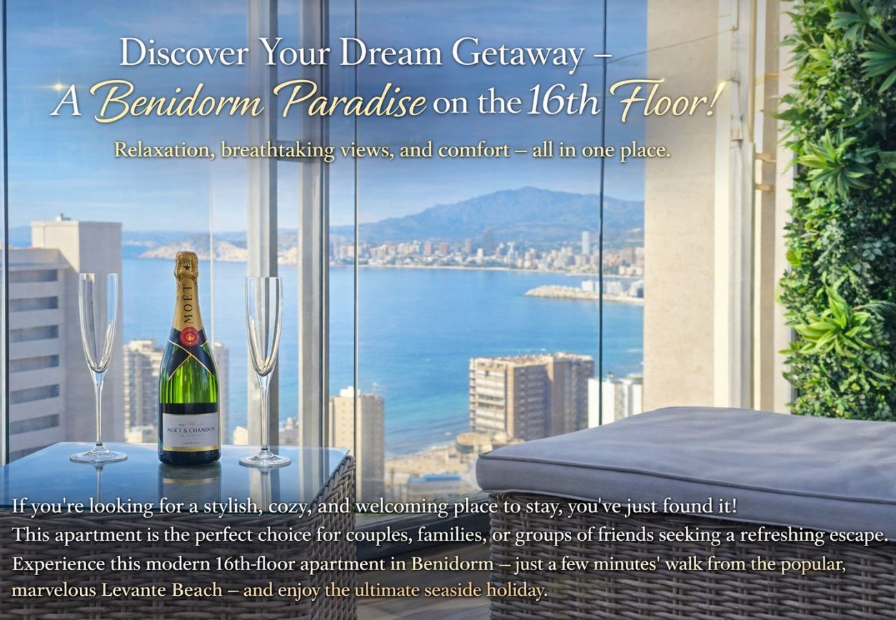 Ferienwohnung in Benidorm - Seaview Home Deluxe