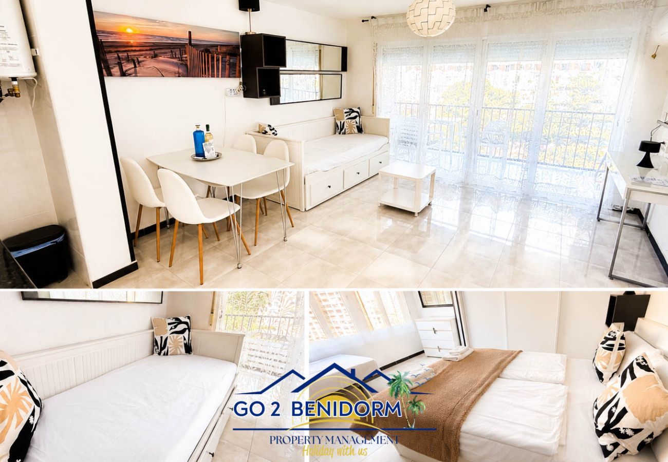 Ferienwohnung in Benidorm - Bermuda Vibes Benidorm Pool View Terrace