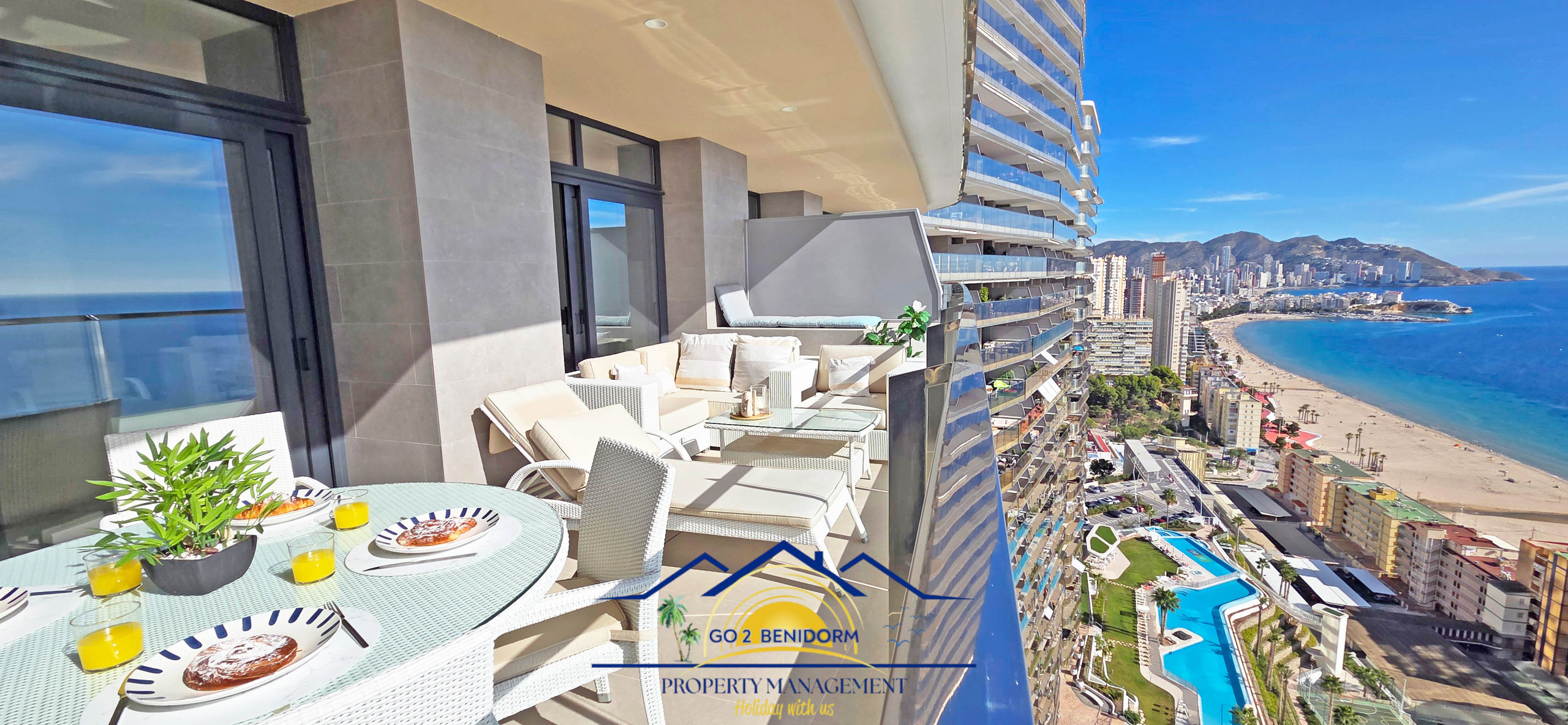 Apartamento en Benidorm - Oceanview at Sunset Sailors