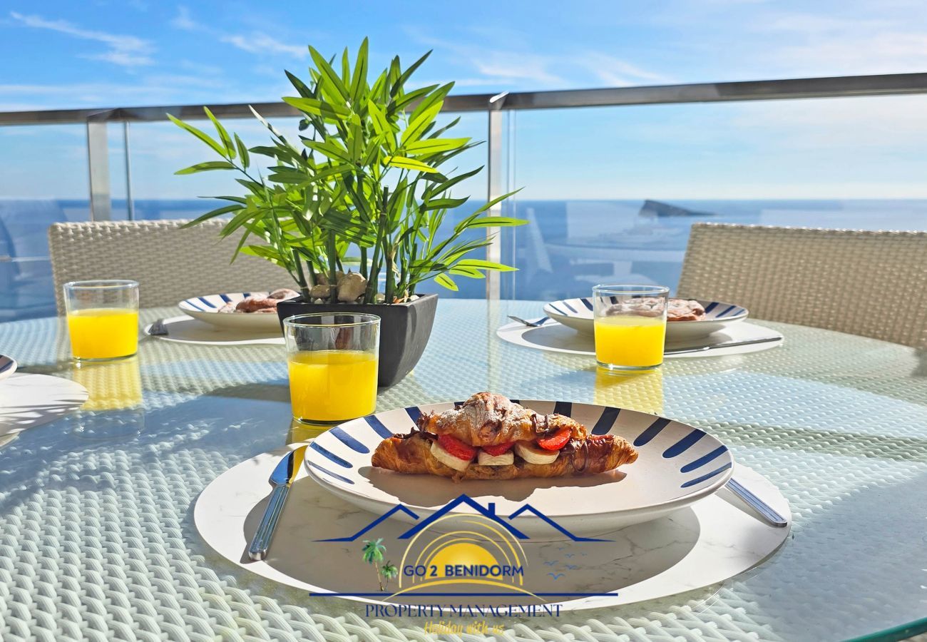 Apartamento en Benidorm - Oceanview at Sunset Sailors