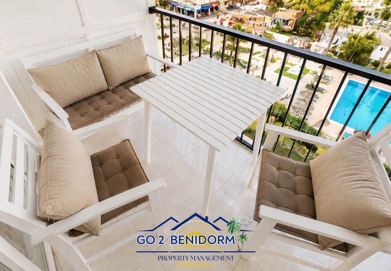 Apartamento en Benidorm - Bermuda Vibes Benidorm Pool View Terrace